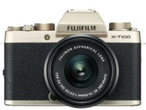 กล้องถ่ายรูป Fujifilm X T100 kit 15-45 mm