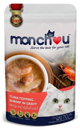 Monchou อาหารแมวชนิดเปียก