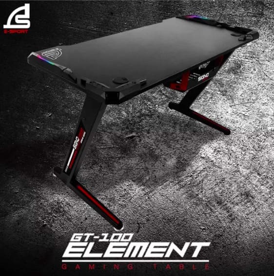 SIGNO E-Sport Gaming Table รุ่น ELEMENT GT-100