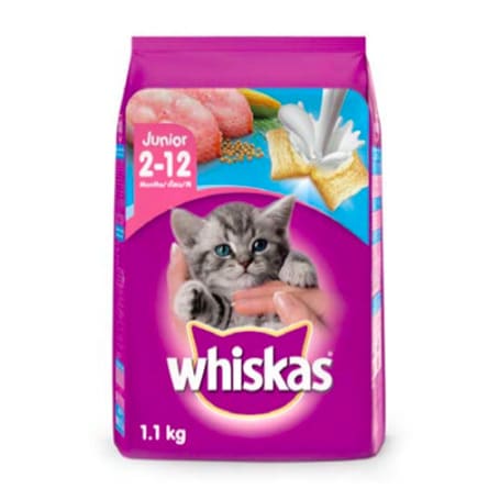 Whiskas Cat Dry Pocket Junior Mackeral