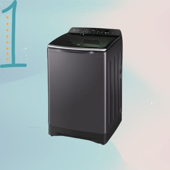 รีวิว 5 อันดับ เครื่องซักผ้าฝาบน ยี่ห้อไหนดีที่สุด ซักสะอาด ถนอมใยผ้า  ประหยัดพลังงาน ฉบับปี 2023