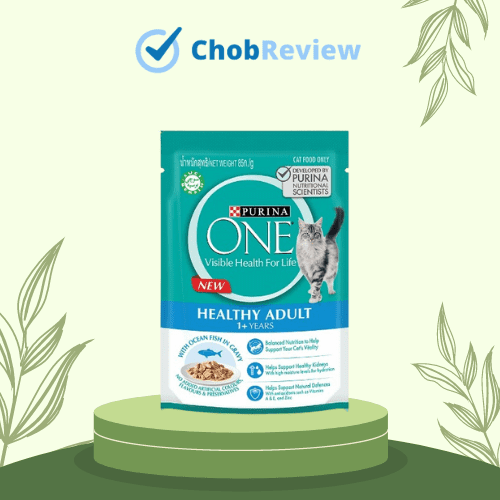PURINA ONE Healthy Adult 1+ Years with Ocean Fish in Gravy