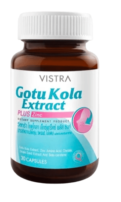 VISTRA Gotu Kola Extract plus Zinc